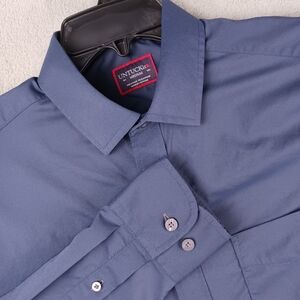 UNTUCKit Men's M Wrinkle Free Performance Gironde Button Down Long Sleeve Shirt